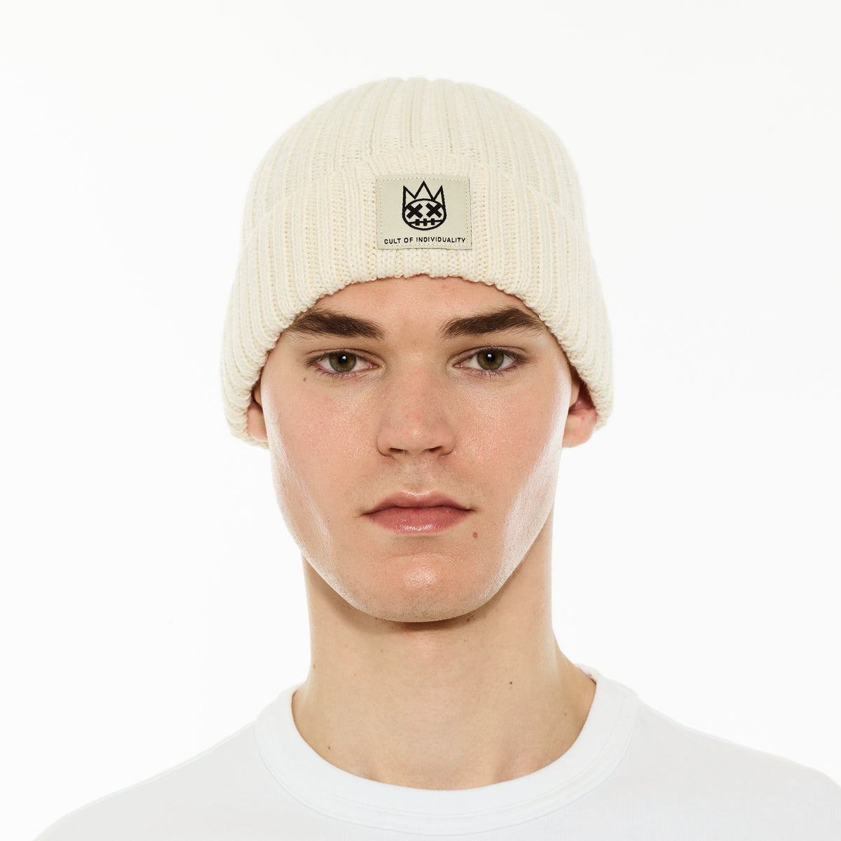 Cult's Knit Hat in Winter White