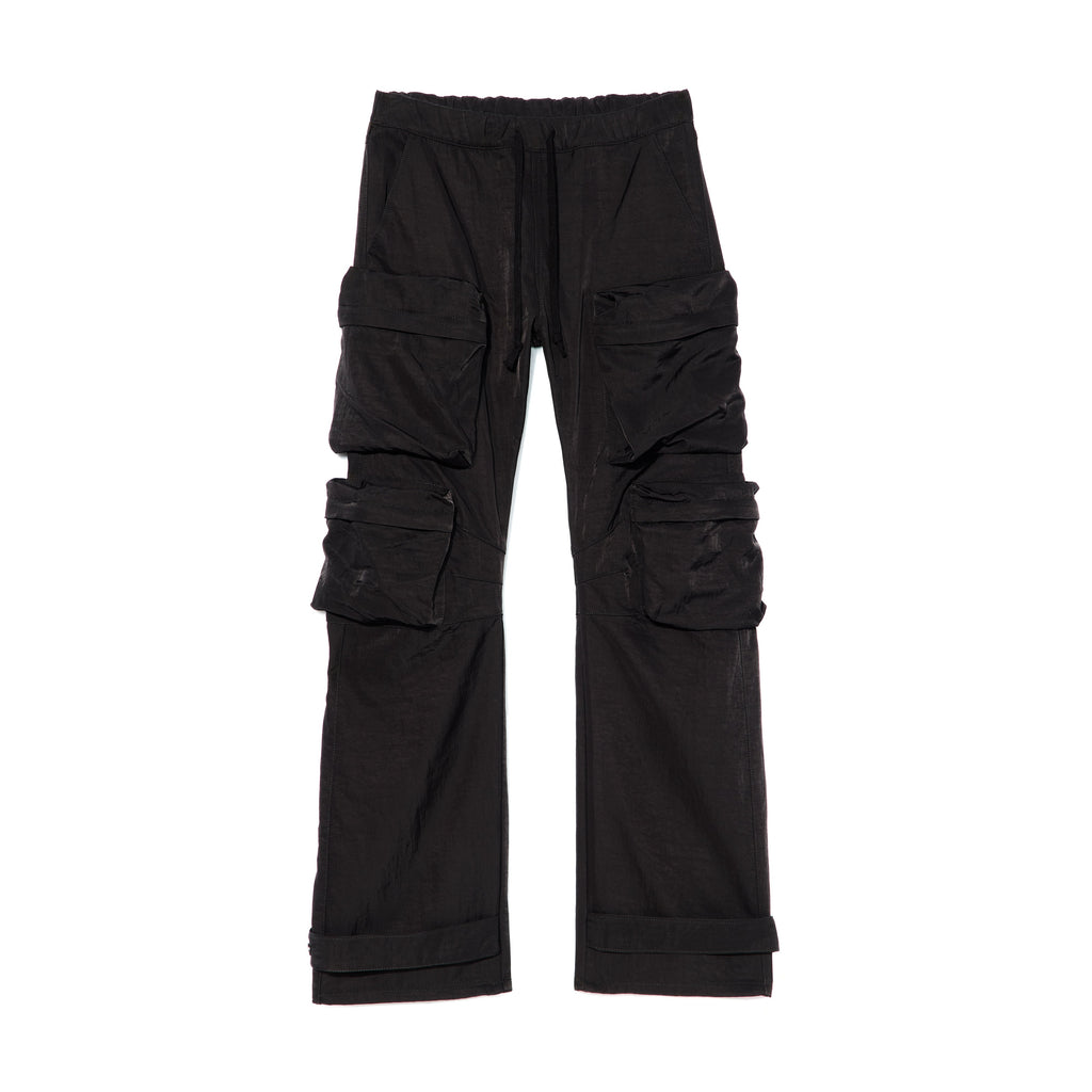 Cult's Baggy Cargo 610 Jeans in Black Nylon