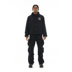 Cult's Baggy Cargo 610 Jeans in Black Nylon