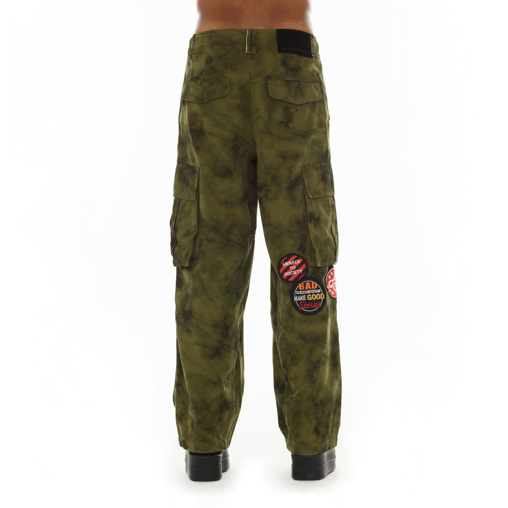 Cult's Utility Cargo Pants in Camo