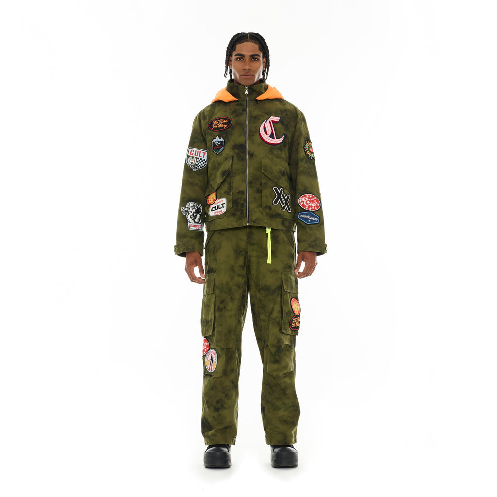 Cult's Utility Cargo Pants in Camo