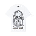 Cult's Short Sleeve Crew Neck Tee "Evolution" in White