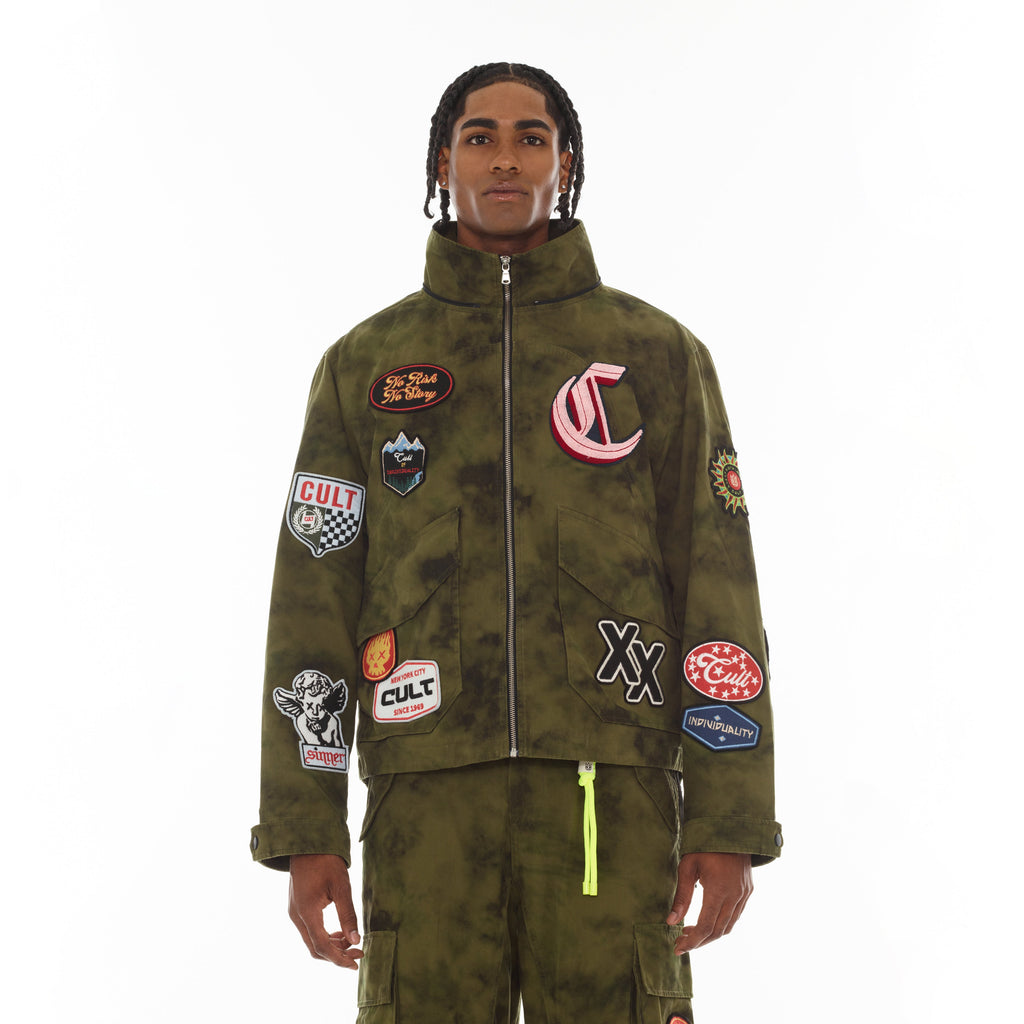 Cult's Y2K Jacket in Camo