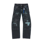 Cult's Grunge Carpenter Jeans in Vintage Navy
