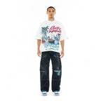 Cult's Grunge Carpenter Jeans in Vintage Navy