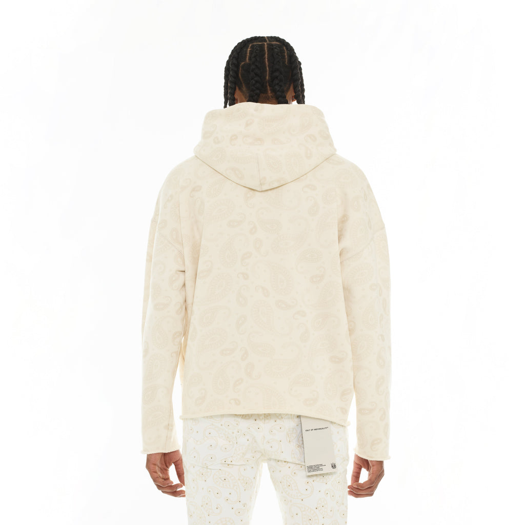 Cult's Pullover Novelty Hoody "Paisley" in Paisley