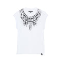 Cult's Sleeveless Tee "Stencil" in White