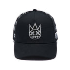 Cult's Repeat Pattern Monochromatic Hat In Black