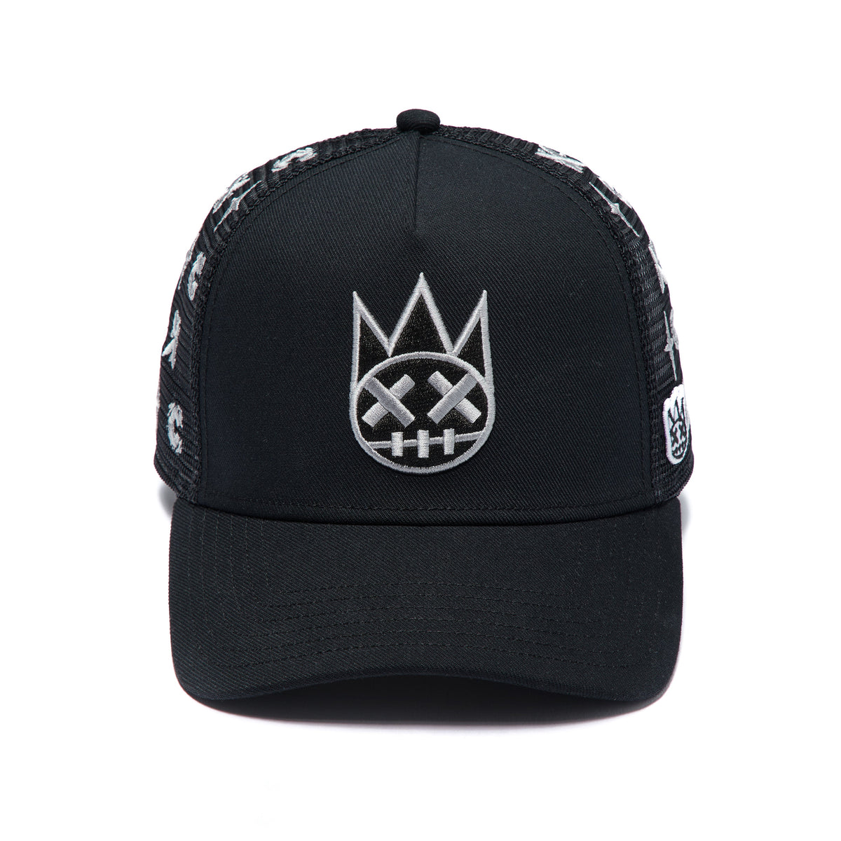 Cult's Repeat Pattern Monochromatic Hat In Black