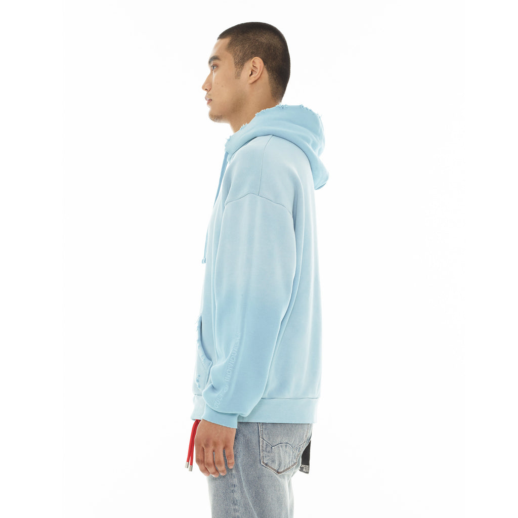 Cult's Pullover Sweatshirt "Core" 620 Grams In Blue Glow