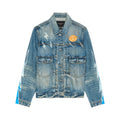 Cult's Lucky Bastard Classic Denim Jacket in Acid