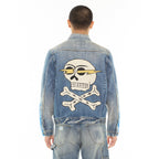 Cult's Lucky Bastard Classic Denim Jacket in Acid