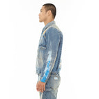 Cult's Lucky Bastard Classic Denim Jacket in Acid
