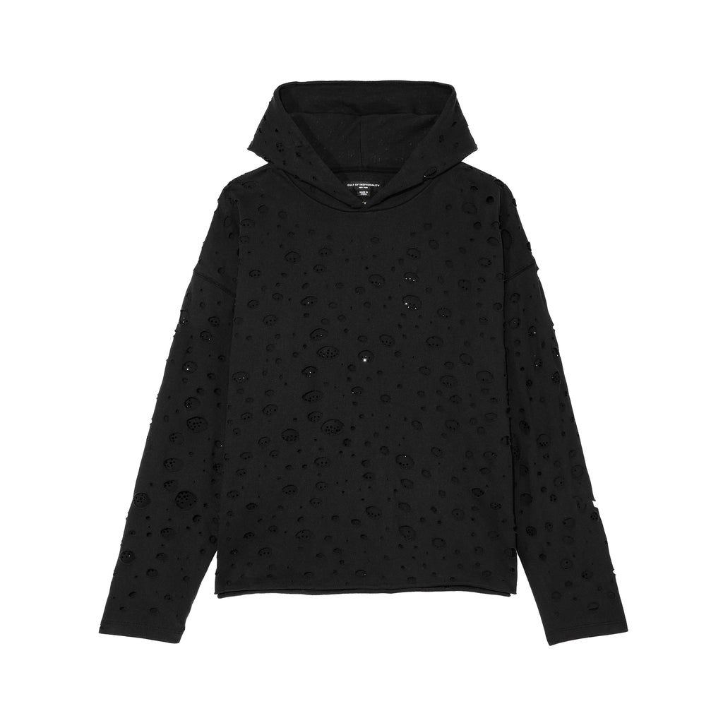 Cult's Signature Pullover Hoody - 550 Grams French Terry in Vintage Charcoal