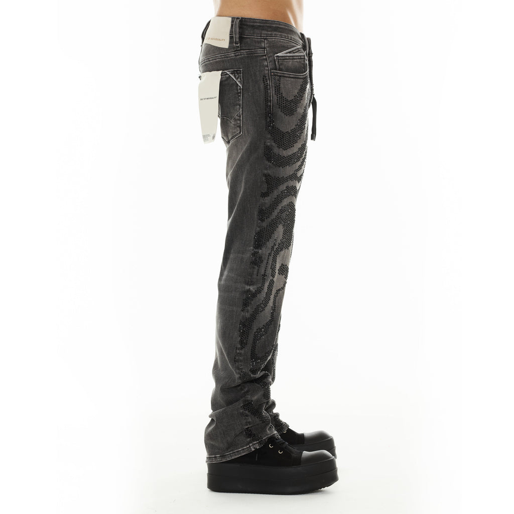 Cult's Signature Rebel Straight Jeans in Swirl