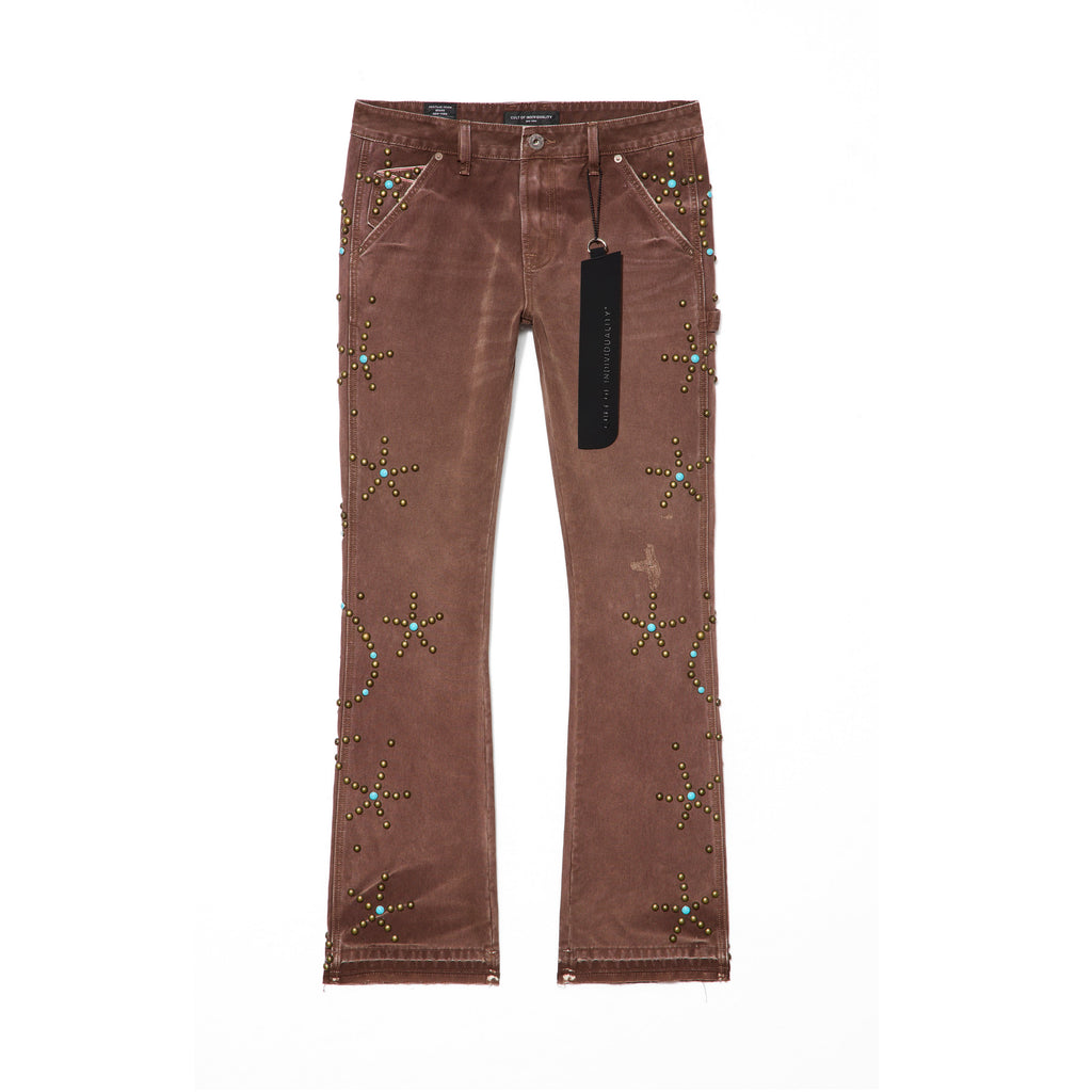 Cult's Carpenter Lenny Bootcut Jeans In Pinecone