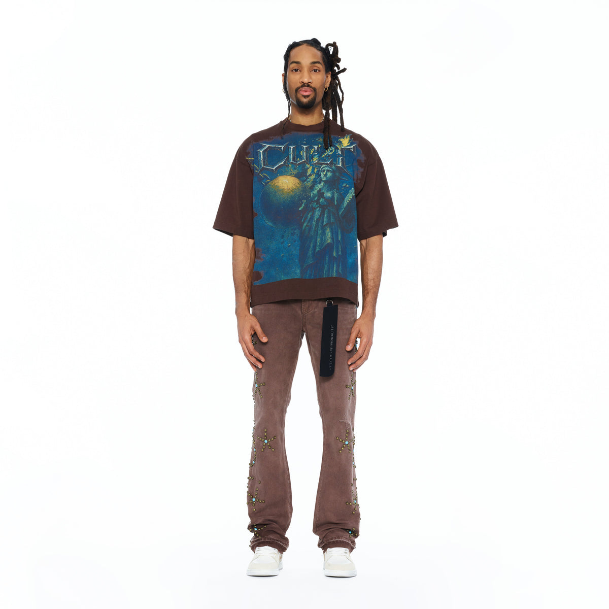 Cult's Carpenter Lenny Bootcut Jeans In Pinecone