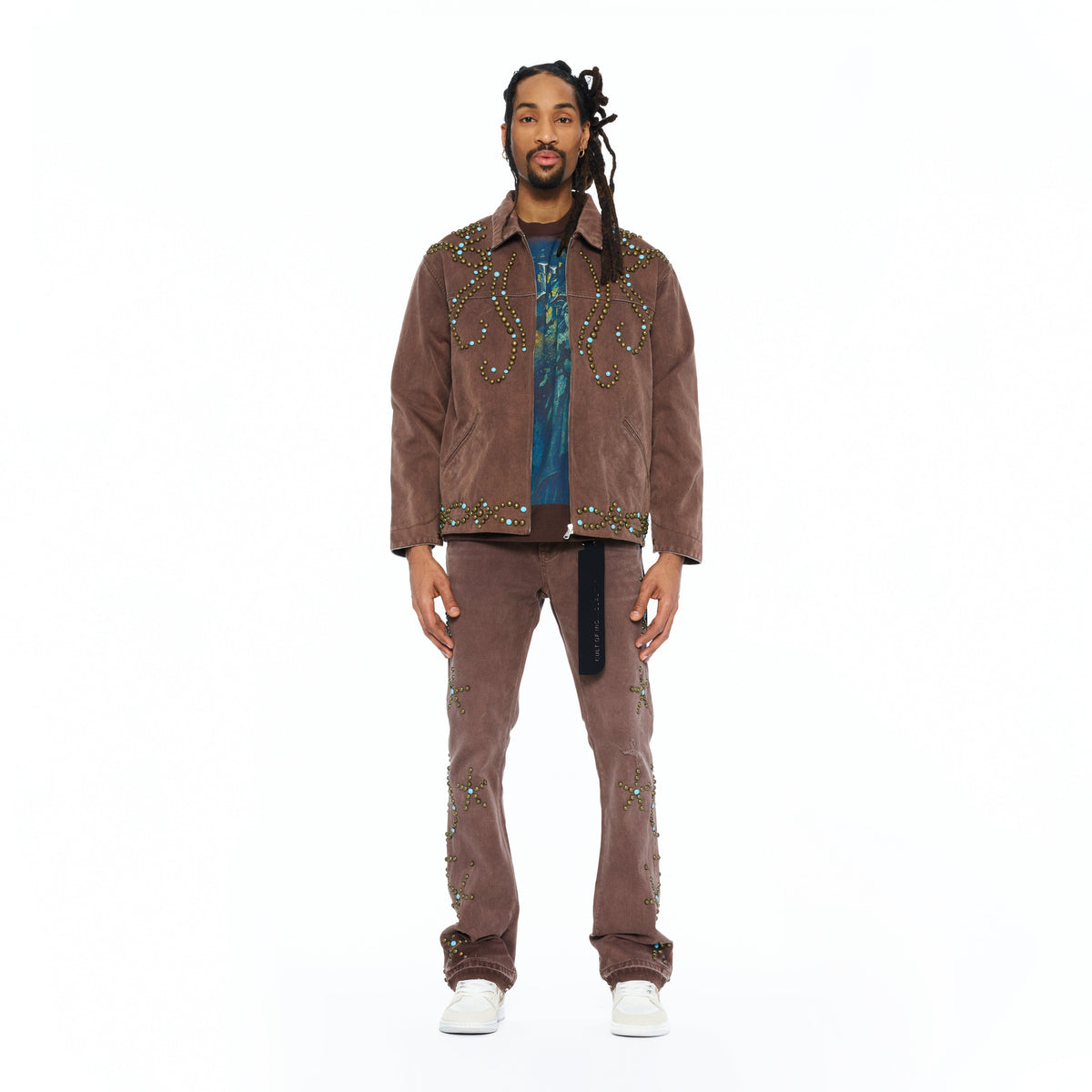 Cult's Carpenter Lenny Bootcut Jeans In Pinecone