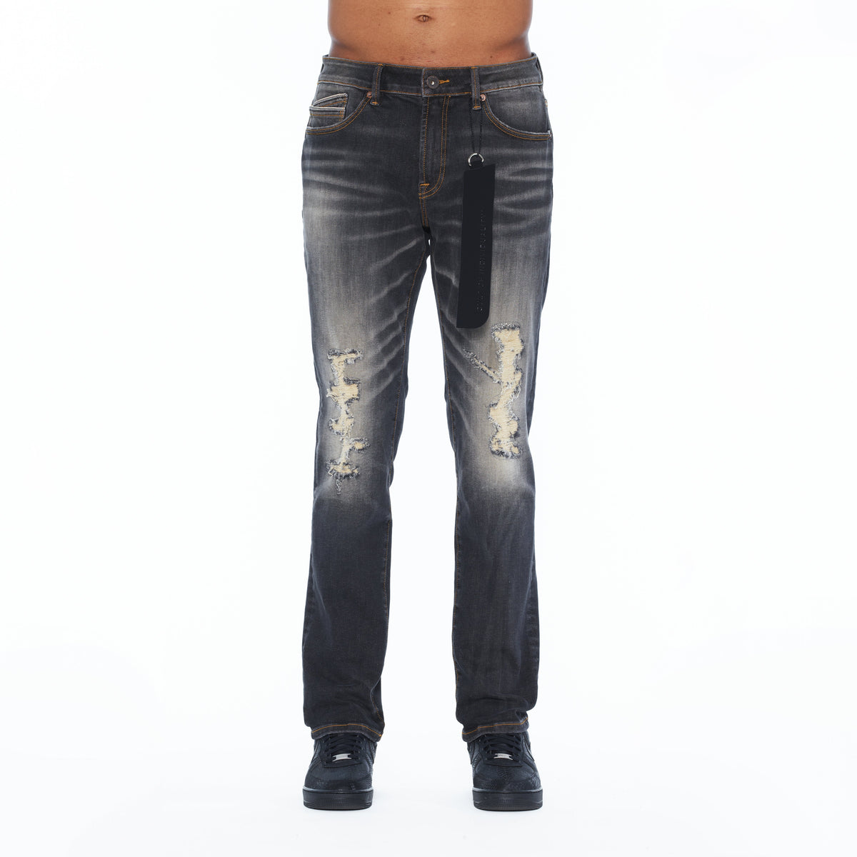 Cult's Rocker Slim Straight 602 Jeans In Bark
