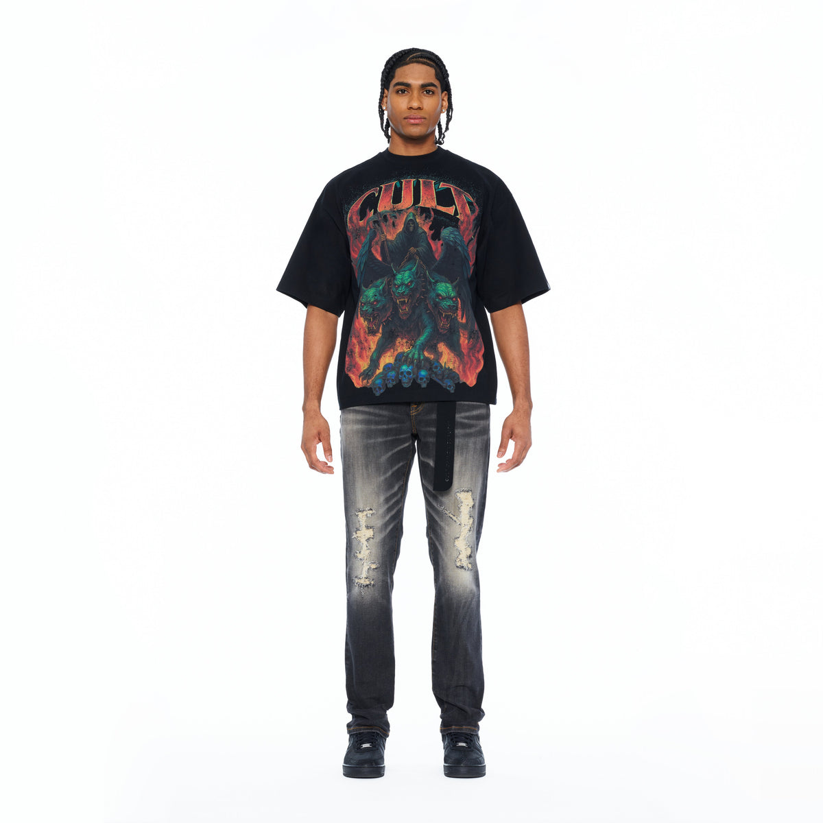 Cult's Rocker Slim Straight 602 Jeans In Bark