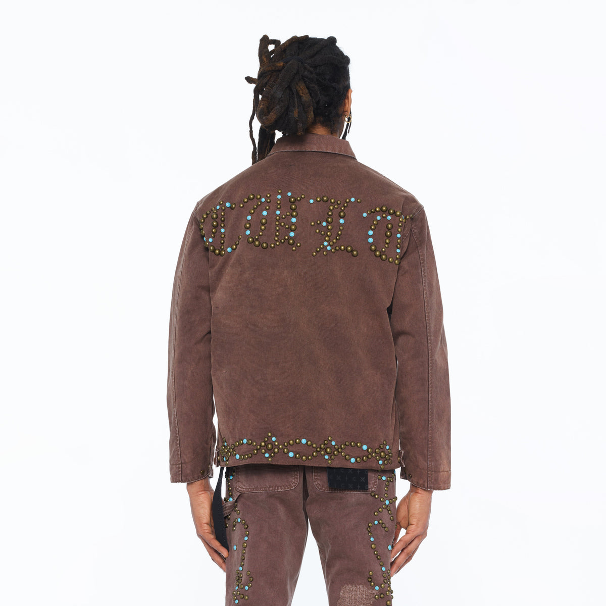 Cult's Canvas Workwear Jacket In Pinecone