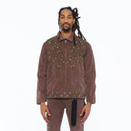 Cult's Canvas Workwear Jacket In Pinecone