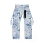 Cult's Grunge Baggy Cargo 610 Jeans In Cloud