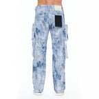 Cult's Grunge Baggy Cargo 610 Jeans In Cloud