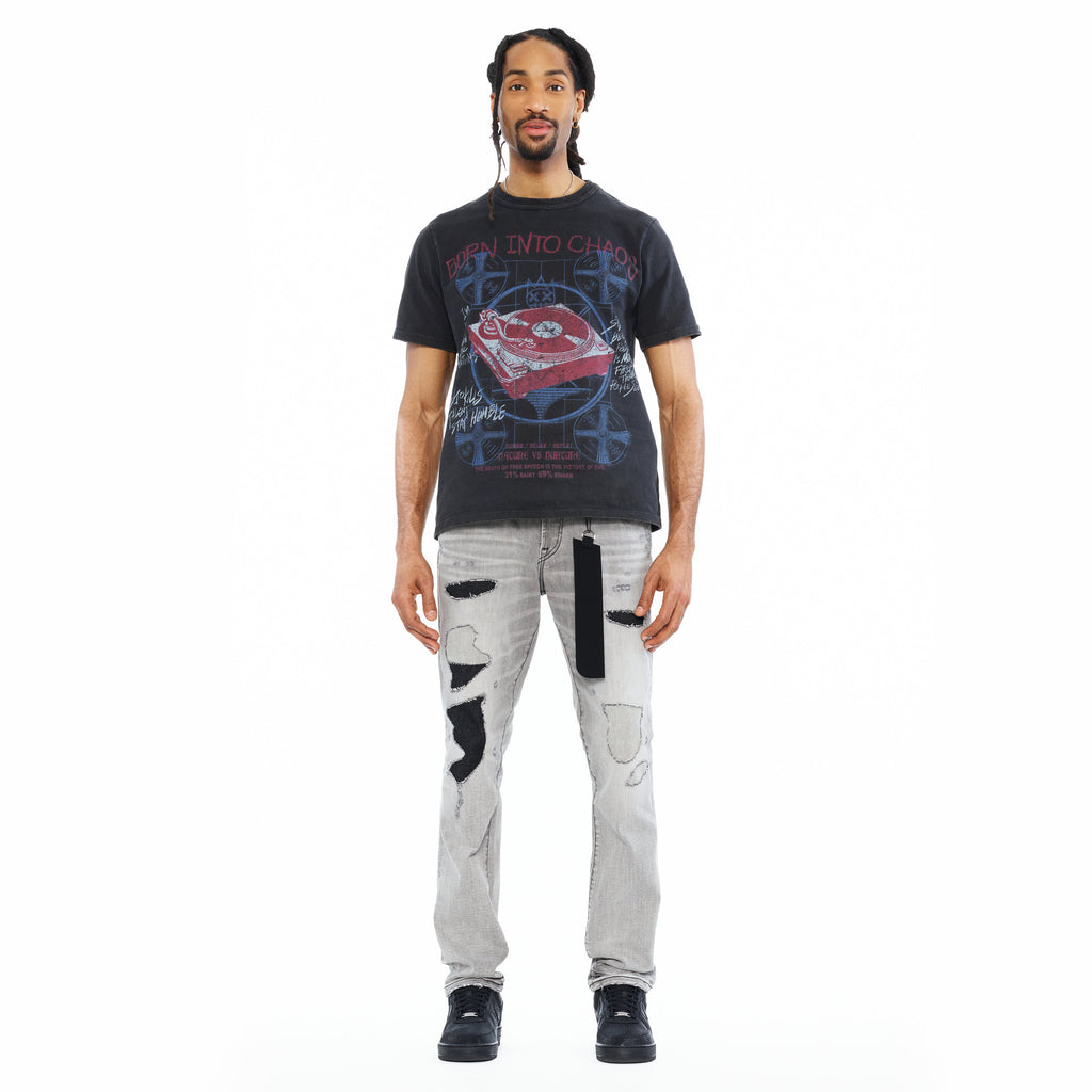 Cult's Rocker Slim Straight 602 Jeans In Lunar