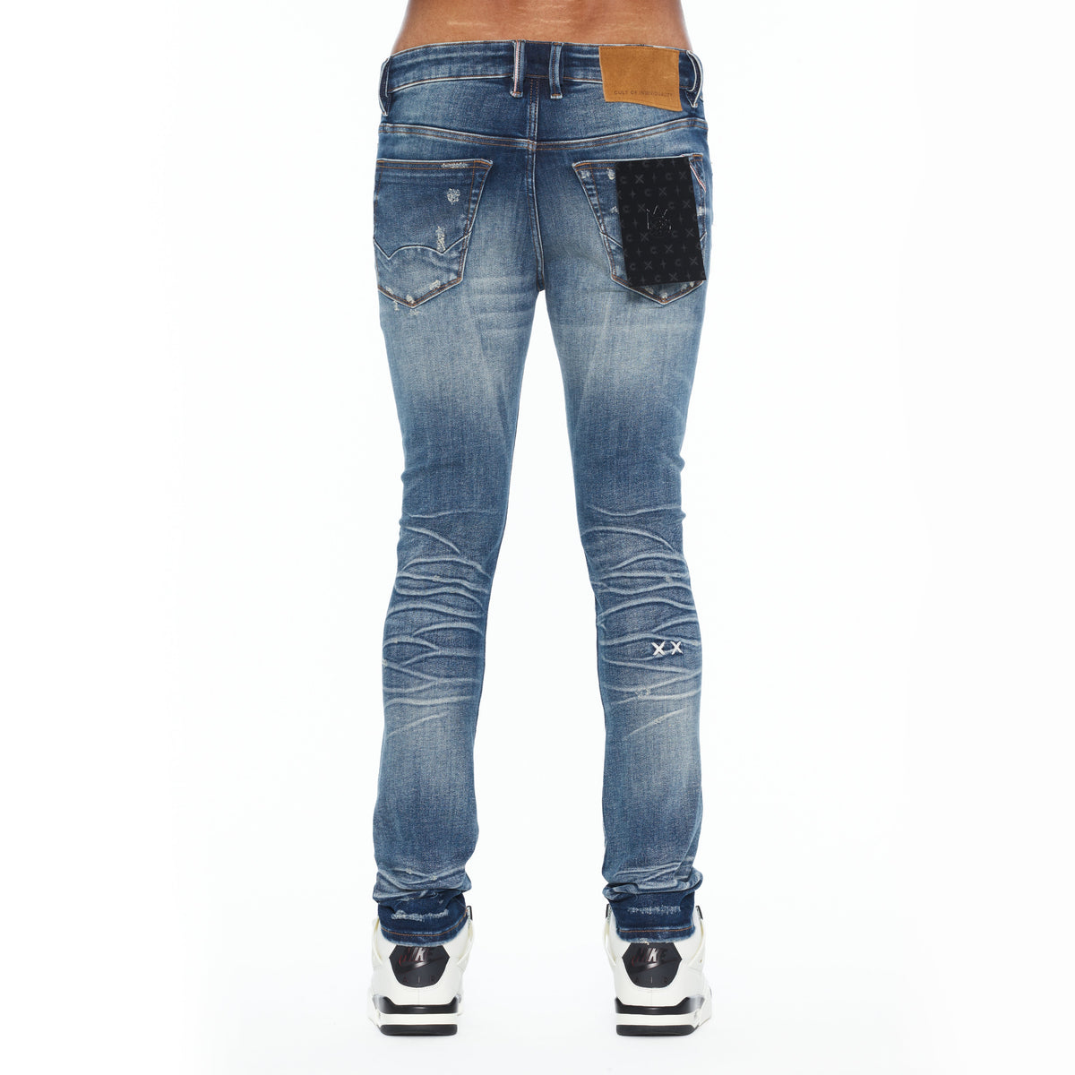 Cult's Punk Super Skinny 601 Jeans In Spruce