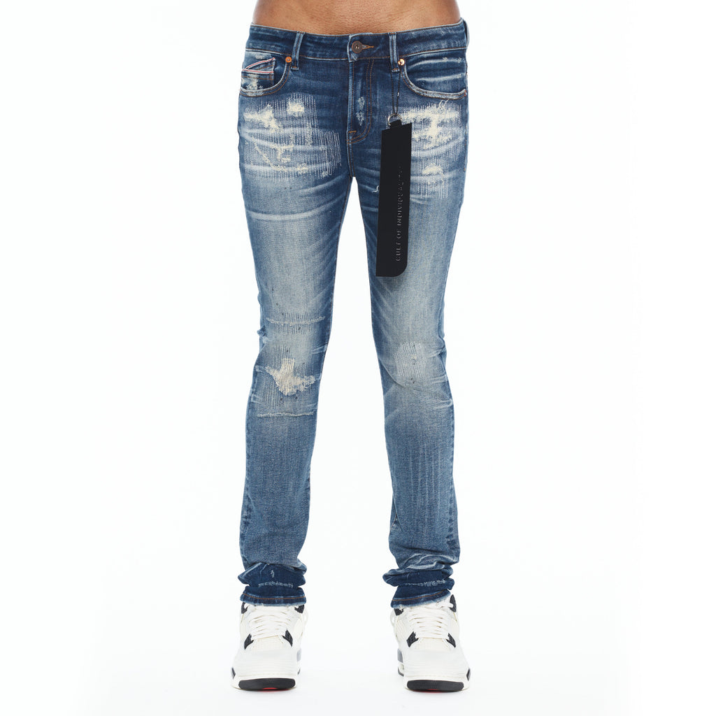 Cult's Punk Super Skinny 601 Jeans In Spruce
