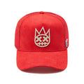 Cult's Logo Mesh Back Trucker Hat In Racing Red