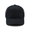 Cult X El Alfa A Frame Hat "Multi Black Crystal Logo" In Black