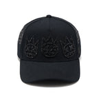 Cult X El Alfa A Frame Hat "Multi Black Crystal Logo" In Black