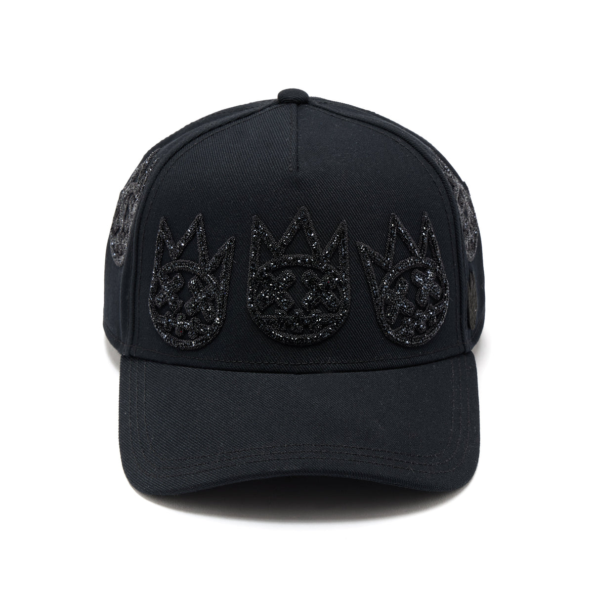 Cult X El Alfa A Frame Hat "Multi Black Crystal Logo" In Black