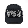 Cult X El Alfa A Frame Hat "Multi Crystal Logo" In Black