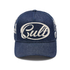 Cult's Mesh Back Trucker Hat "Community" In Raw