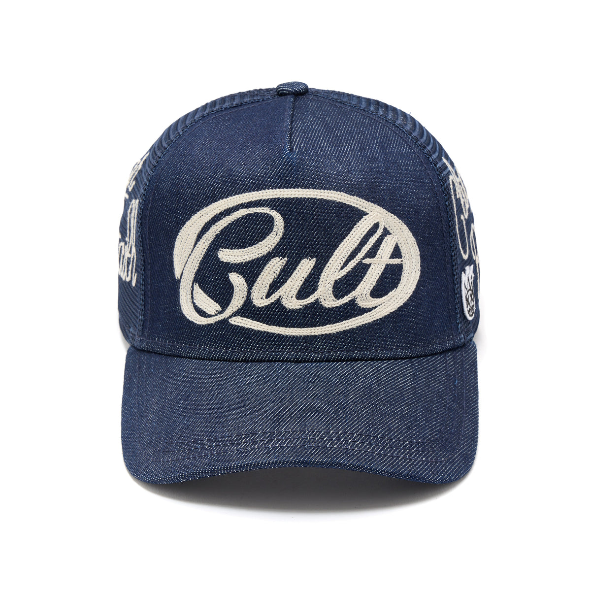Cult's Mesh Back Trucker Hat "Community" In Raw