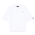 Cult's Oversized Short Sleeve Crew Neck Tee In White