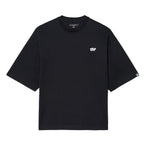 Cult's Oversized Short Sleeve Crew Neck Tee In Black