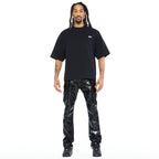 Cult's Oversized Short Sleeve Crew Neck Tee In Black