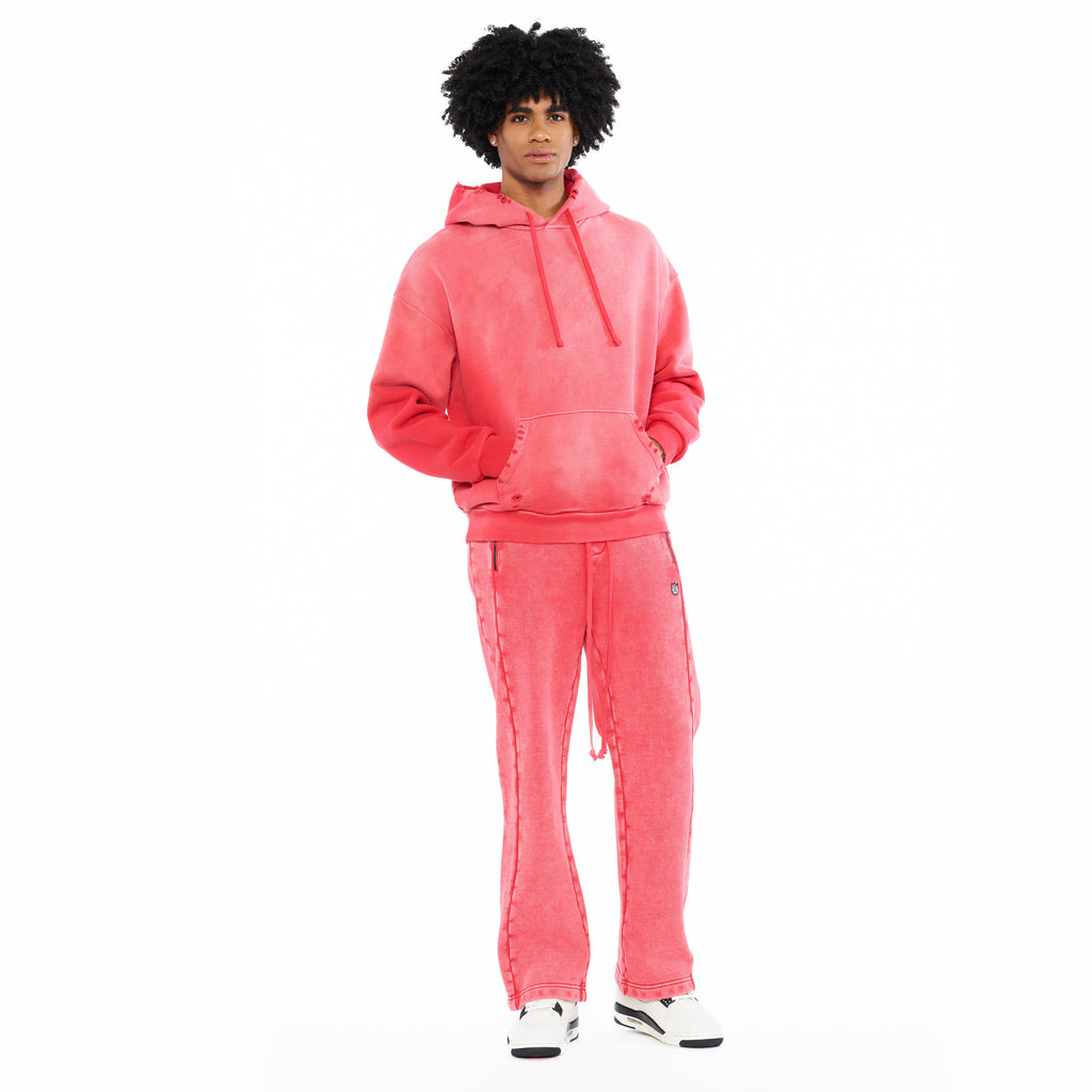 Cult's French Terry Pullover Sweatshirt 620 Grams In Racing Red