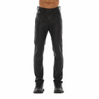 Cult's Vegan Leather Rocker Slim 602 Jeans In Black
