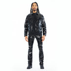 Cult's Type II Patten Leather Black Jacket In Black