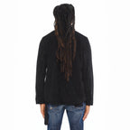 Cult's Classic Suede Full Button Shirt In Black