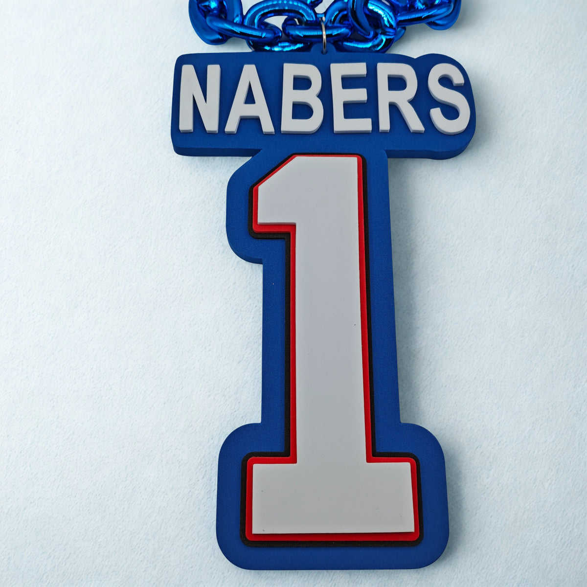 Player 3D Logo EVA Foam Necklace 30 inches – The Perfect Game Day Gift for Fans
