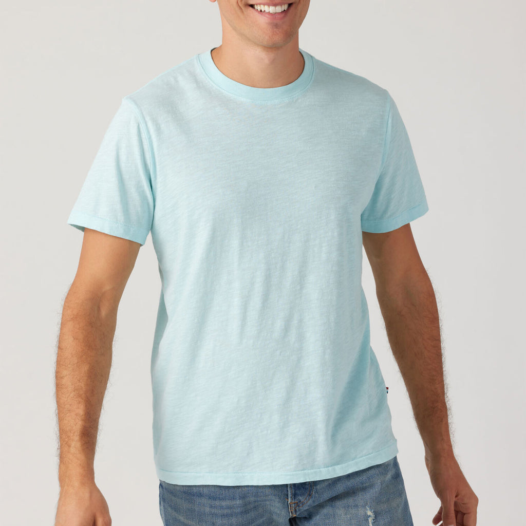 Essential Slub Crew // Light Blue