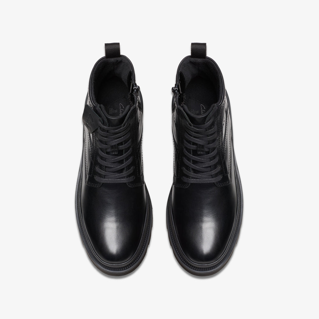 Badell Hi WP Lined Leather Boots // Black