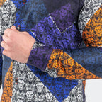 Fibonacci Afro Lion Button-Up // Black