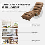 Massage Chaise Lounge Indoor, Ergonomic Electric Massage Lounger